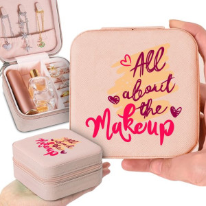 Pudełko Szkatułka Biżuterię Róż ABOUT MAKE UP Wz