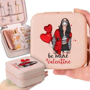 Pudełko Szkatułka Na Biżuterię Róż BE MINE Wzory