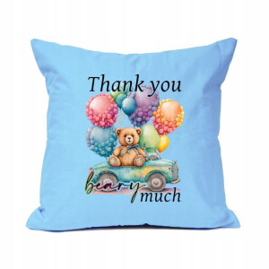 Poduszka Blue Do Snu Dla Dziecka MISIE TEDDY Wzory