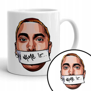 Kubek Biały Na Prezent Urodziny Gwiazdy EMINEM Wz