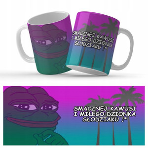 Kubek Biały Prezent MIŁEGO DZIONKA SŁODZIAKU Wzory
