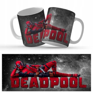Kubek Biały Na Prezent Dla Fana Filmy DEADPOOL Wz