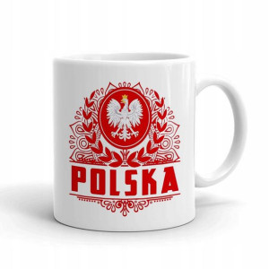 Kubek Biały na Prezent dla PATRIOTY POLSKA Wzory