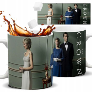 Kubek Biały Na Prezent Święta THE CROWN Królowa Wz