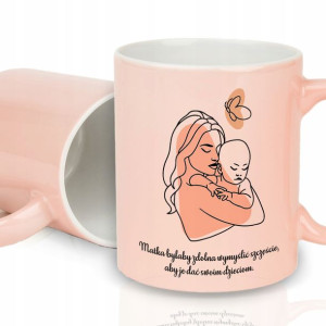 Kubek LIGHT PINK Na Prezent MAGICZNY CZAS Top Wz