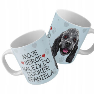 Kubek Na Prezent dla Psiary COOKER SPANIEL WZORY