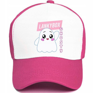 CZAPKA Fuksja Daszek Na Lato LANKYBOX Ghosty WZORY
