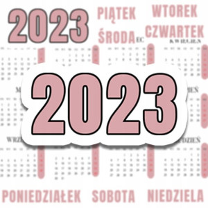 Naklejki Do Planera Kalendarza Bujo MIESIĄCE 2023