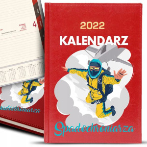 Kalendarz A5 2023 Prezent DLA SPADOCHRONIARZA Wz