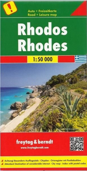 Mapa samochodowa - Rodos 1:50 000 praca zbiorowa