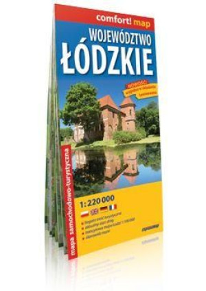 Comfort! map Województwo łódzkie 1:220 000 mapa