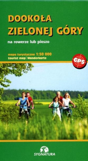 Mapa turystyczna - Dookoła Zielonej Góry w.9 praca zbiorowa