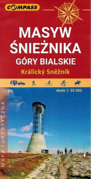 Mapa turystyczna - Masyw Śnieżnika, Góry Bialskie praca zbiorowa