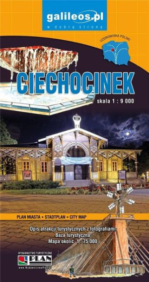 Plan miasta - Ciechocinek 1:9 000 praca zbiorowa