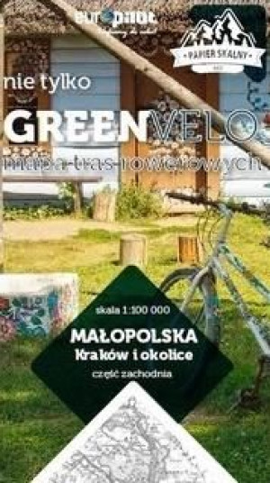 Małopolska. Kraków i okolice-cz.zach. Mapa tras.. praca zbiorowa