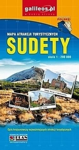 Mapa turystyczna - Sudety 1:200 000 praca zbiorowa
