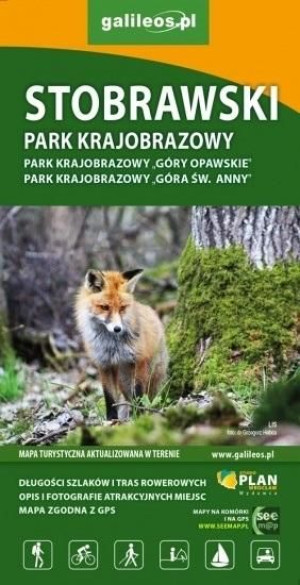 Mapa turystyczna - Stobrawski Park Krajobrazowy praca zbiorowa