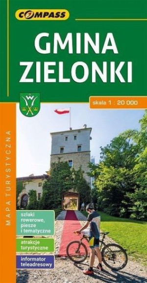 Mapa turystyczna - Gmina Zielonki 1:20 000 praca zbiorowa