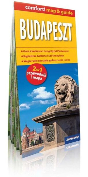 Comfort! map&guide Budapeszt 2w1 mapa w.2019 praca zbiorowa