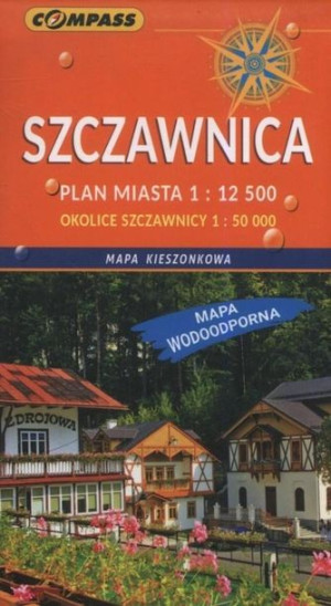 Mapa kieszonkowa - Szczawnica 1:12 500 praca zbiorowa