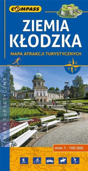 Mapa atrakcji tur. - Ziemia Kłodzka 1:100 000 praca zbiorowa