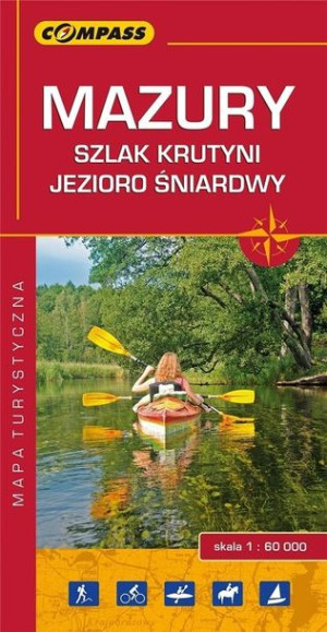 Mapa turystyczna - Mazury 1:60 000 praca zbiorowa