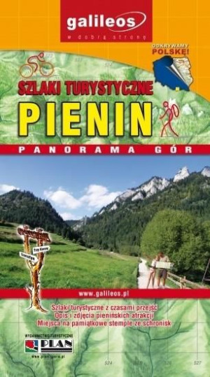 Szlaki Turystyczne Pienin - Panorama gór praca zbiorowa