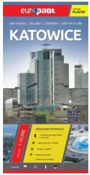 Plan Miasta EuroPilot. Katowice plastik praca zbiorowa