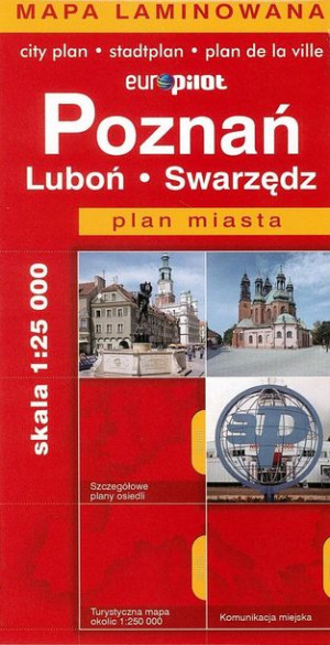 Plan Miasta EuroPilot. Poznań laminat praca zbiorowa
