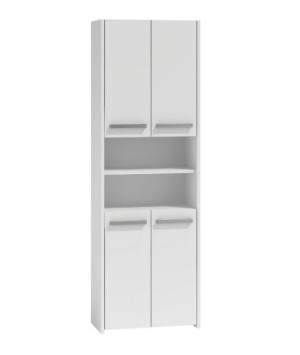 Szafka łazienkowa regał, słupek 60 cm - BIAŁA
