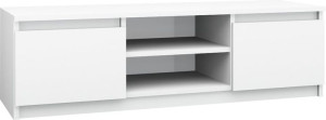 Szafka Stolik Rtv Pod Telewizor 120cm Komoda Biały