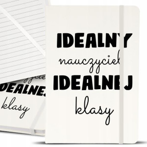 Notes Notatnik Bujo A5 Biały IDEALNY NAUCZYCIEL Wz