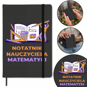 Notes Planer A5 Czarny Dla Nauczyciela Matematyki