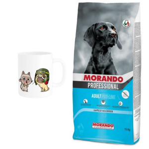 Pakiet Morando Pro Line Sucha Karma Dla Psa Kurczak 15 kg + Kubek z Twoim P