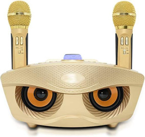Maszyna Do Karaoke AUX Bluetooth Złoty