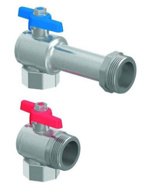 Komplet zawór kulowy + kolano VARIO 3/4 G1 UPONOR