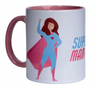 Prezent Na Dzień Matki Praktyczny Kubek Super Mama