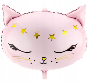 Balon Foliowy Dla Dziewczynki Na Hel Kotek Kot