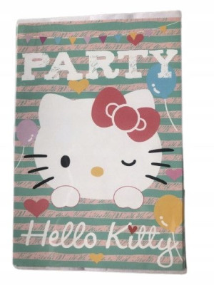 Zaproszenia Na Urodziny Dla Dzieci Hello Kitty X 5