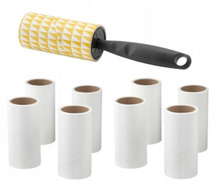 Wałek Do Czyszczenia Ubrań + 8 Rolek Ikea Bastis