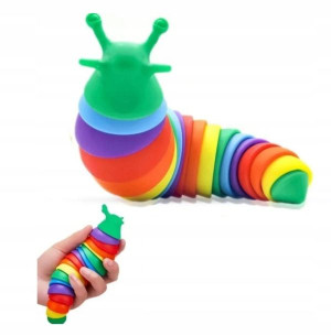 Zabawka Sensoryczna Antystresowa Gąsienica 18 Cm