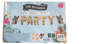 Balon Urodzinowy Foliowy Party Girlanda Napis 3 M