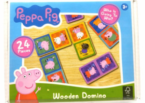 Gra Memory Peppa Pig Drewniana Edukacyjna 32 Szt.