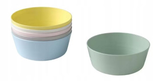 Miseczki Plastikowe Do Karmienia Ikea Kalas 6 Szt.