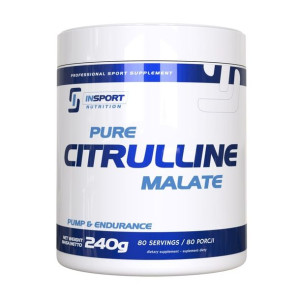 Insport Citrulline Malate 240g Cytrulina Siła Naturalny