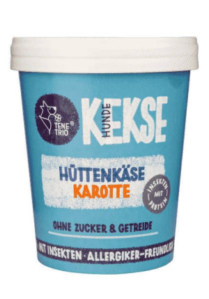 TENETRIO ciasteczka z owadami, twarogiem i marchewką 200g