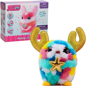 Fuzzy Animals Puszki Kłębuszki Pluszowy Jelonek DIY