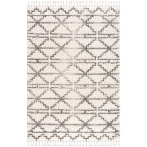 Dywan nowoczesny  Berber Shaggy 530  kremowy - 200 x 290