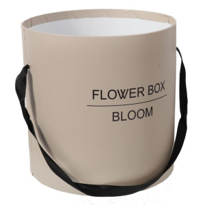 Flower Box Pudełko Na Kwiaty Prezent Dekoracje Brązowy Duży