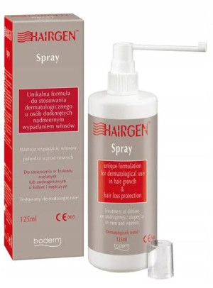 Hairgen Spray łysienie, na porost włosów 125 ml